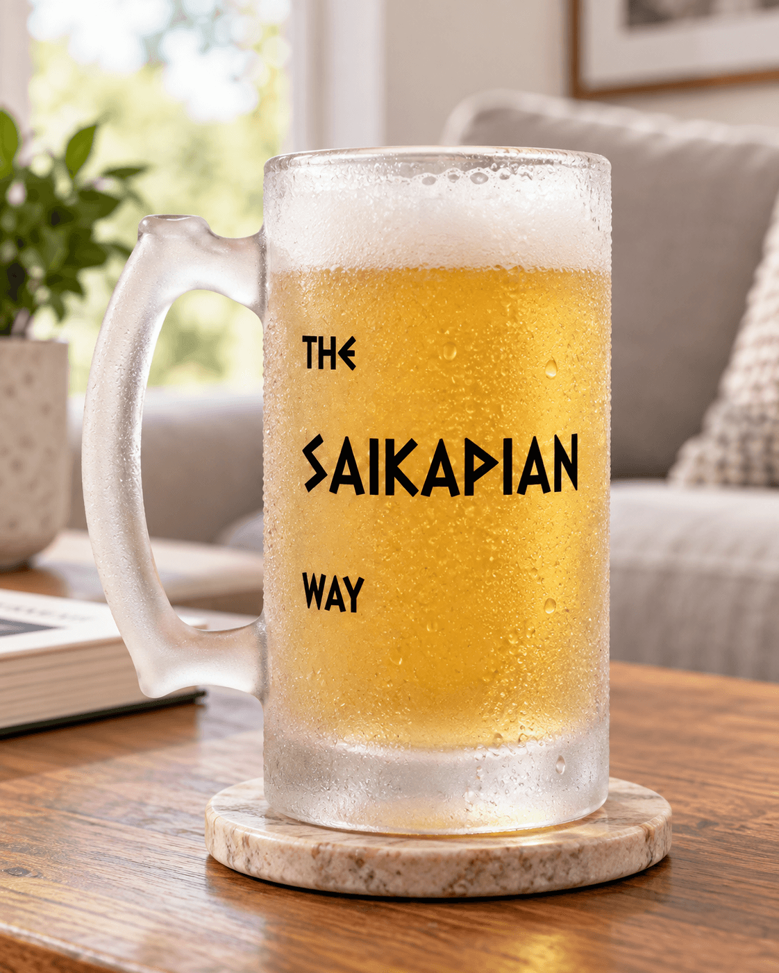 Big Beer Mug — Lifestyle thumbnail