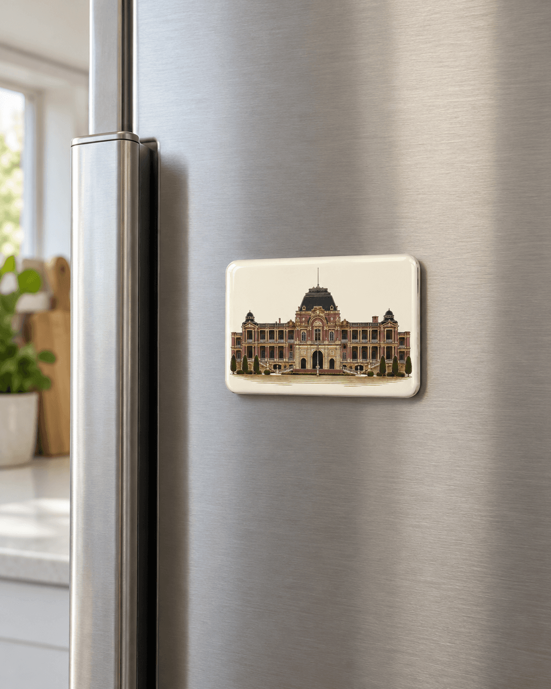 Heritage Building Magnet — On Fridge thumbnail