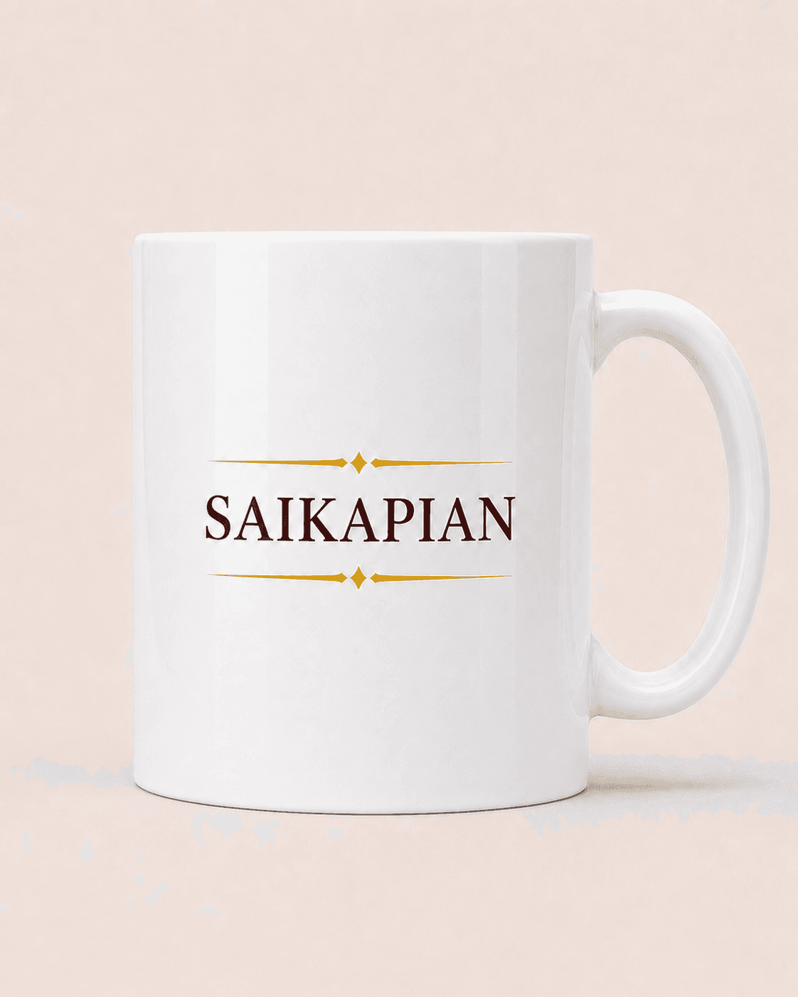 White Ceramic Mug — Back thumbnail