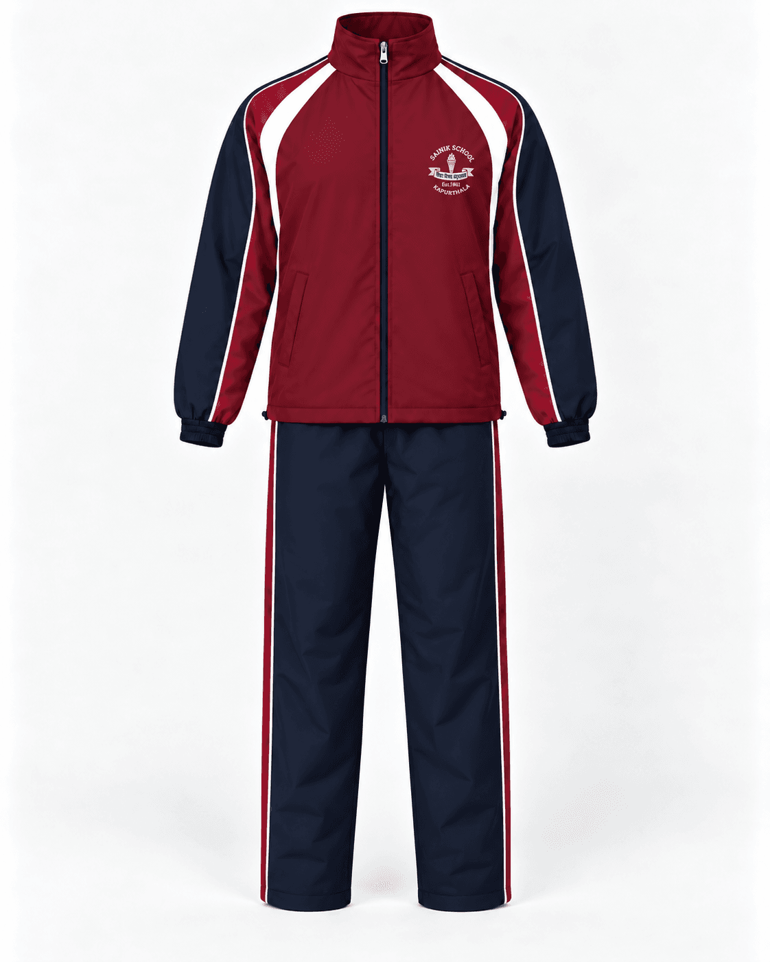 Maroon Tracksuit — Front thumbnail