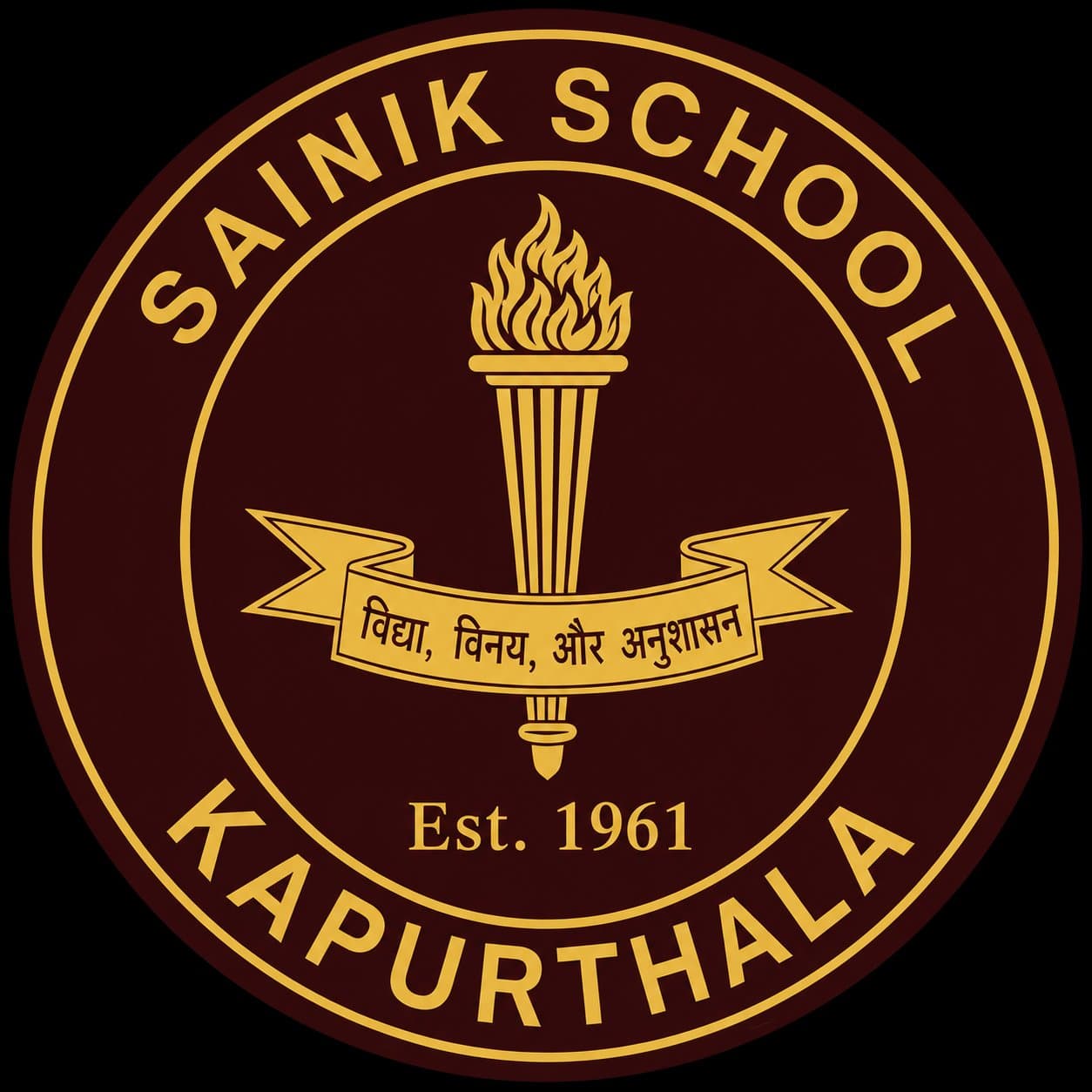 Sainik School Kapurthala crest