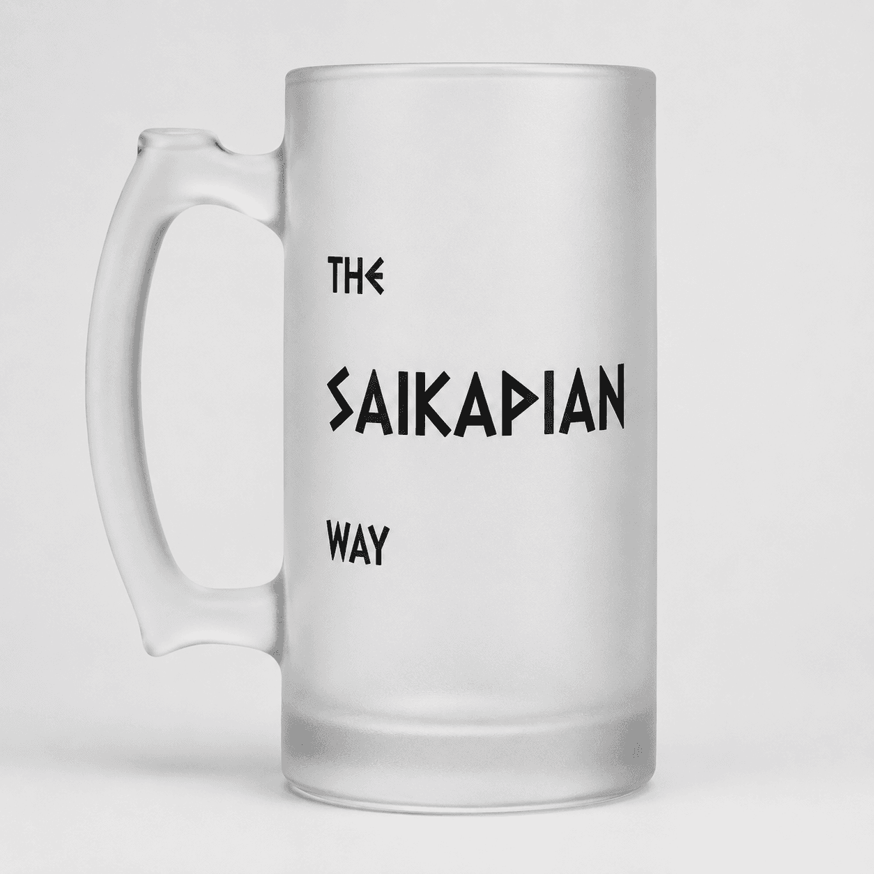 Big Beer Mug — Front view