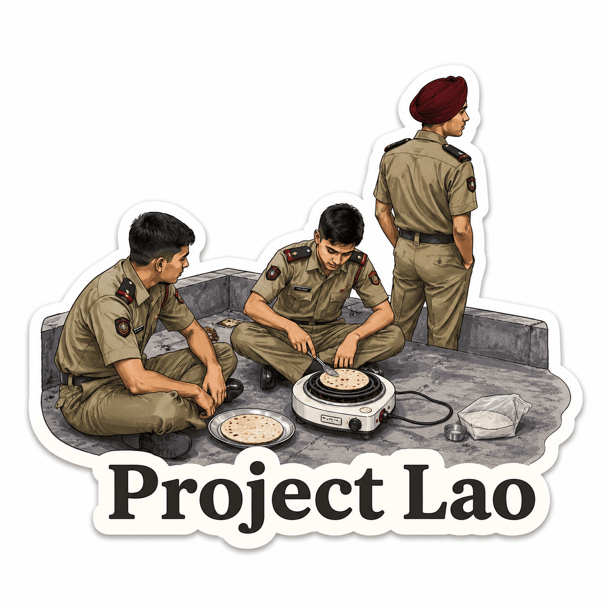 Project Lao Magnet — Front view